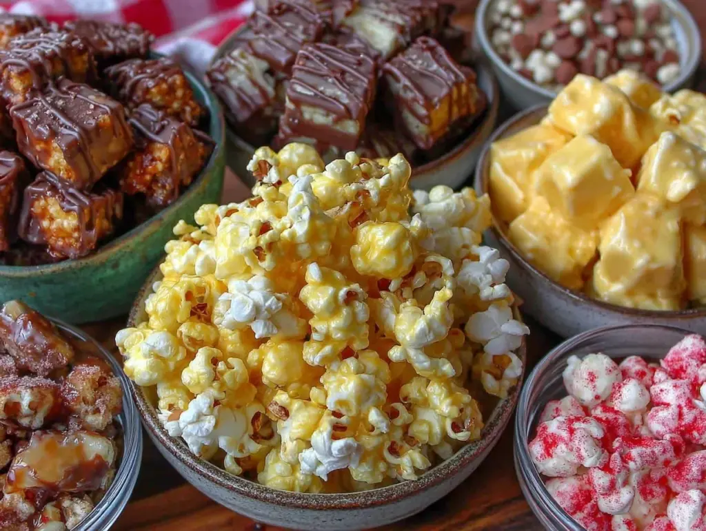 movie night popcorn bar - featured image