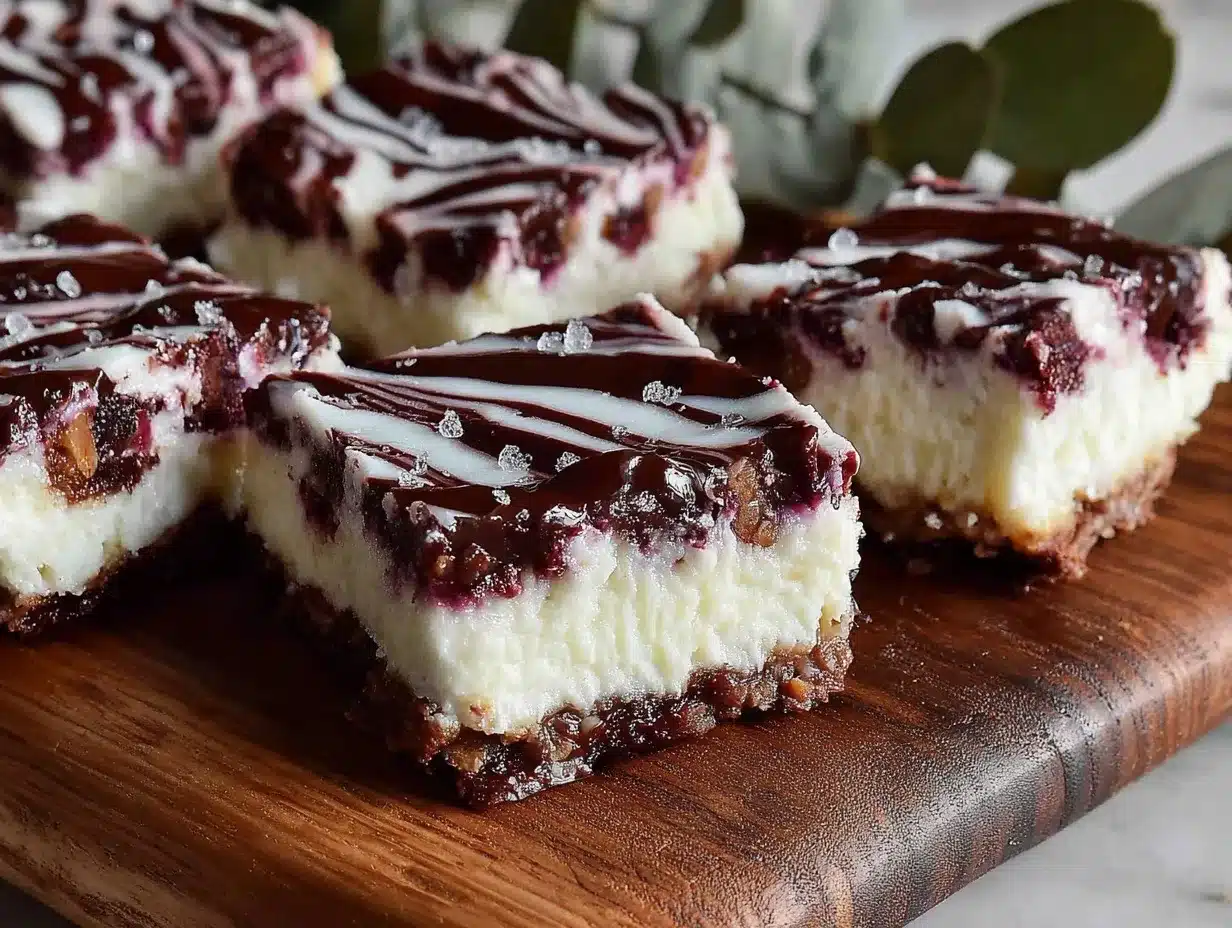 No-Bake Zebra Cake Bars preparation steps