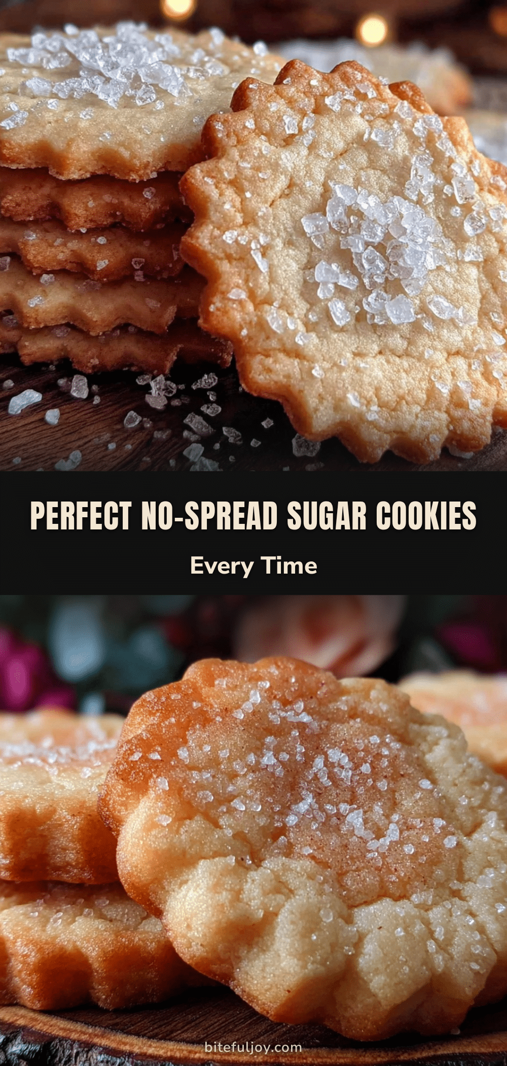 no-spread sugar cookies recipe