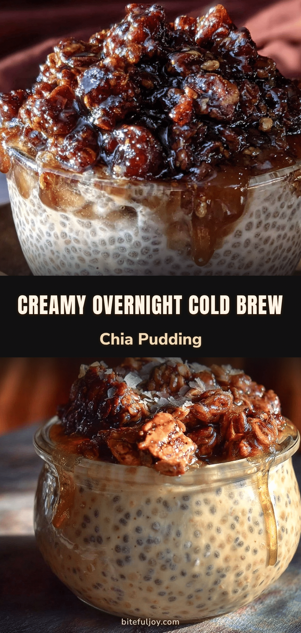 overnight cold brew chia pudding recipe