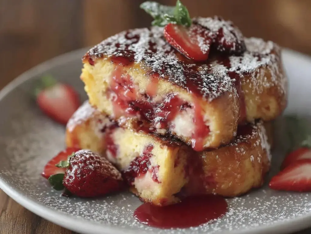 pop-tart stuffed french toast - featured image