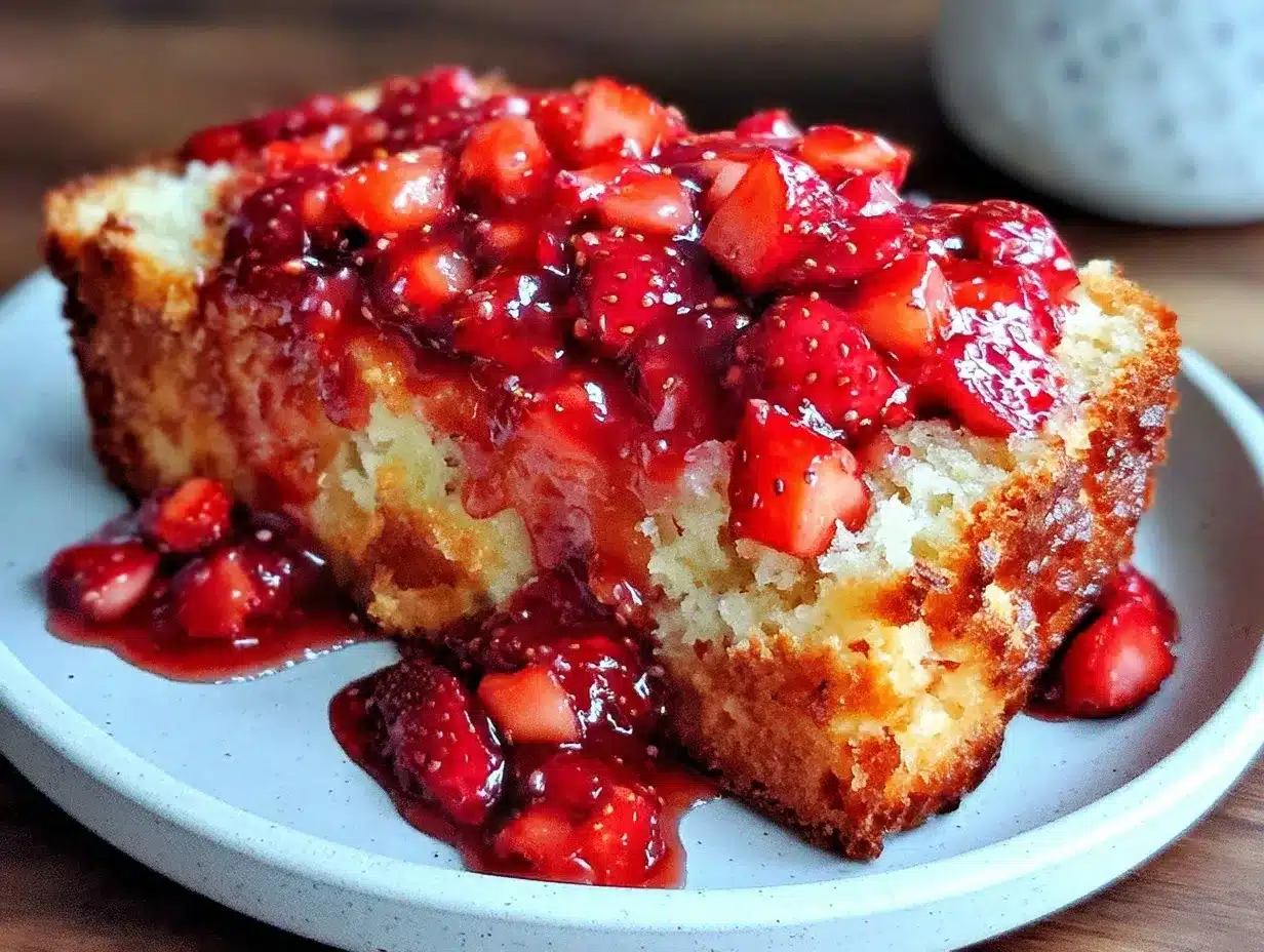 rhubarb strawberry sauce preparation steps