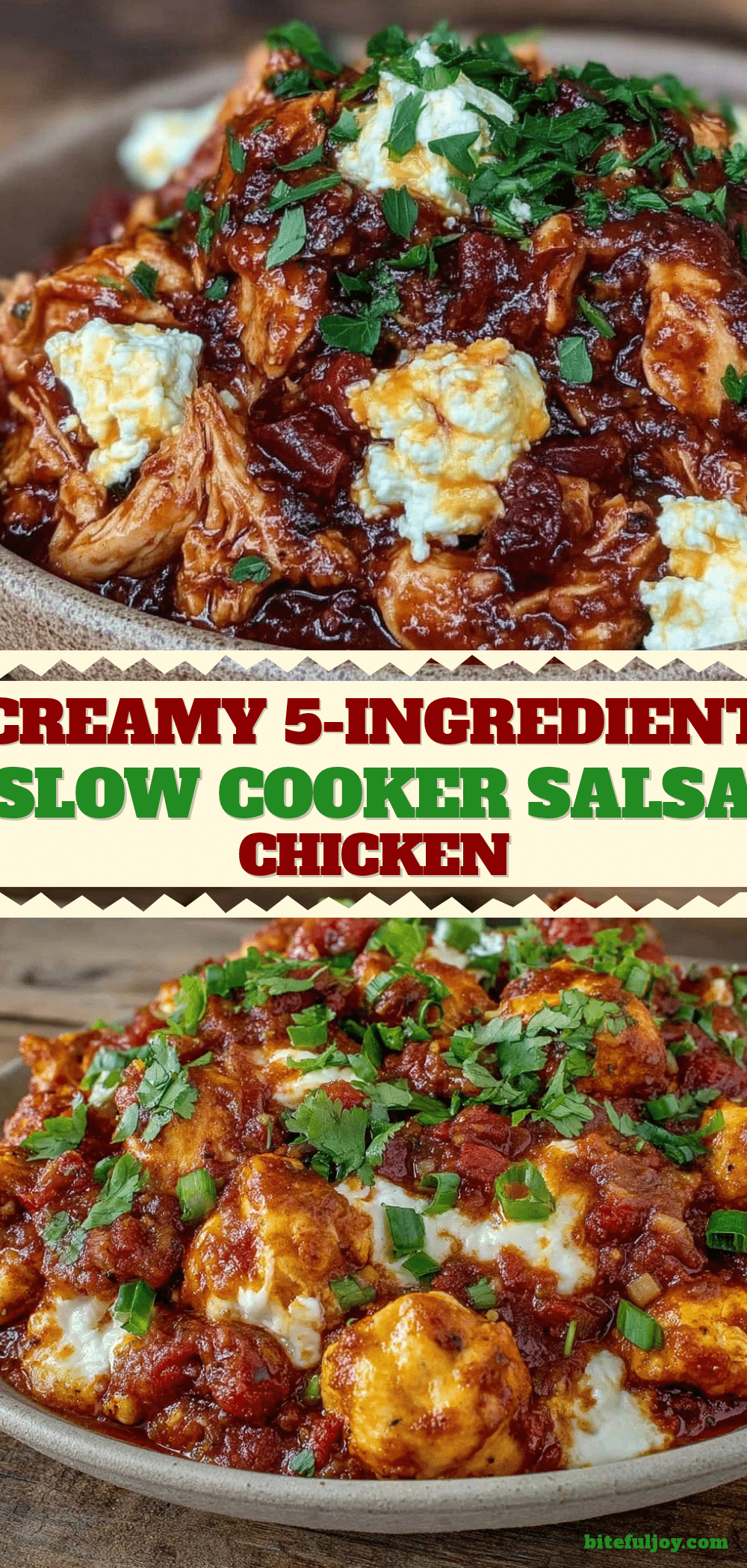 slow cooker salsa chicken recipe