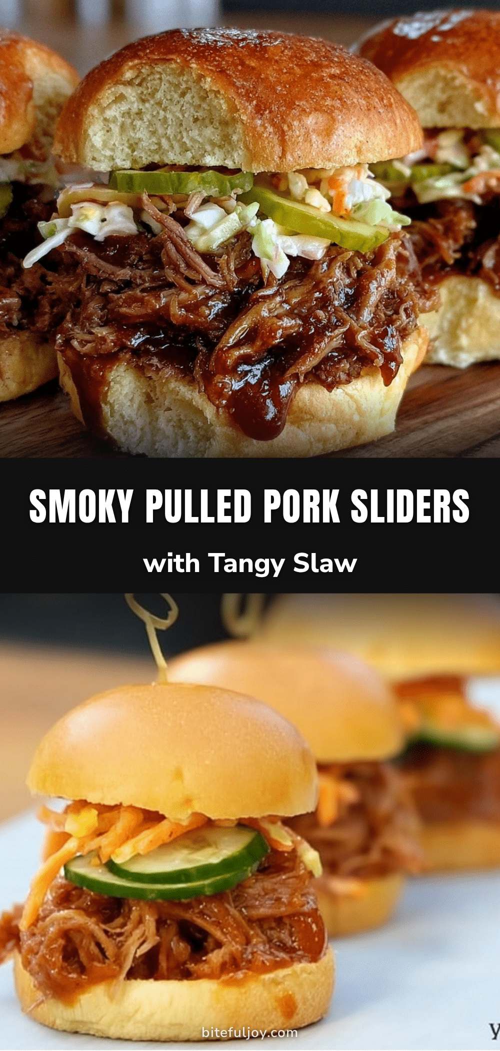 smoked pulled pork sliders recipe