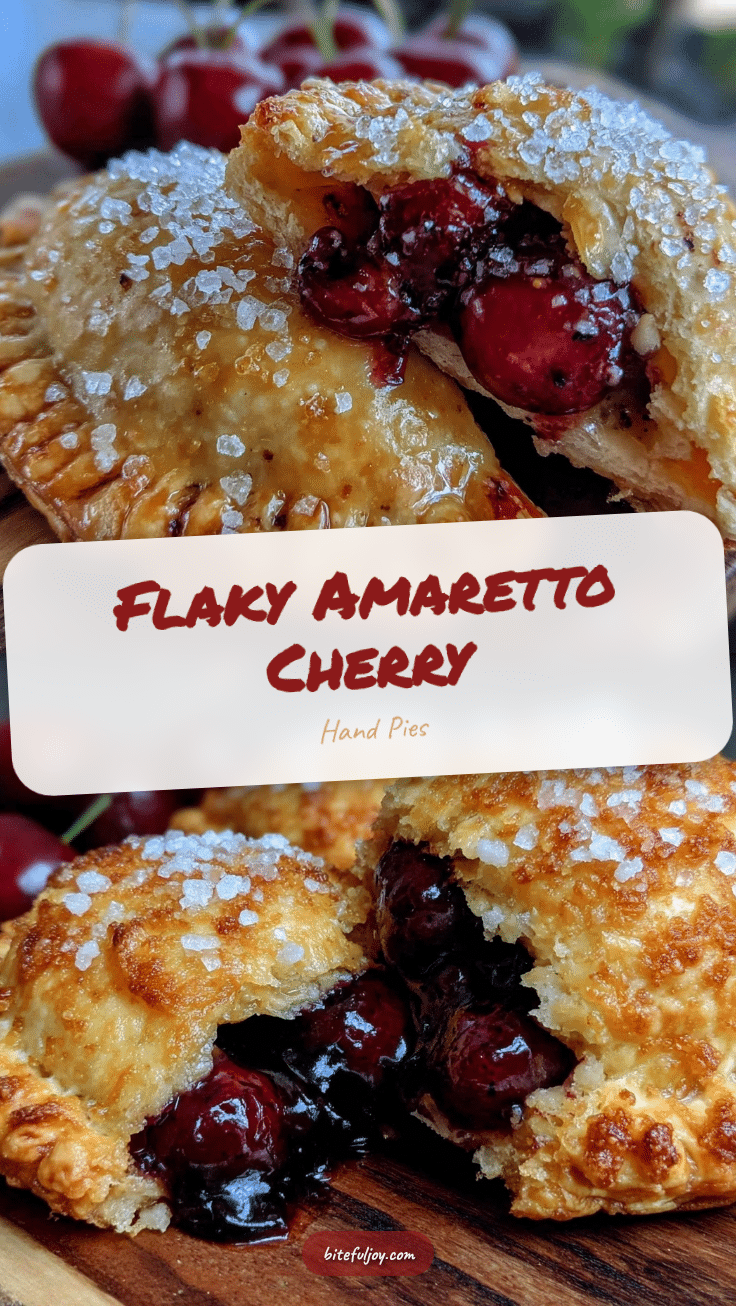 amaretto cherry hand pies recipe
