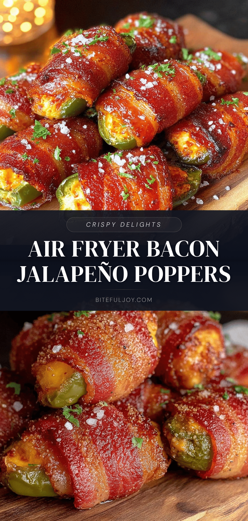 bacon-wrapped jalapeño poppers air fryer recipe
