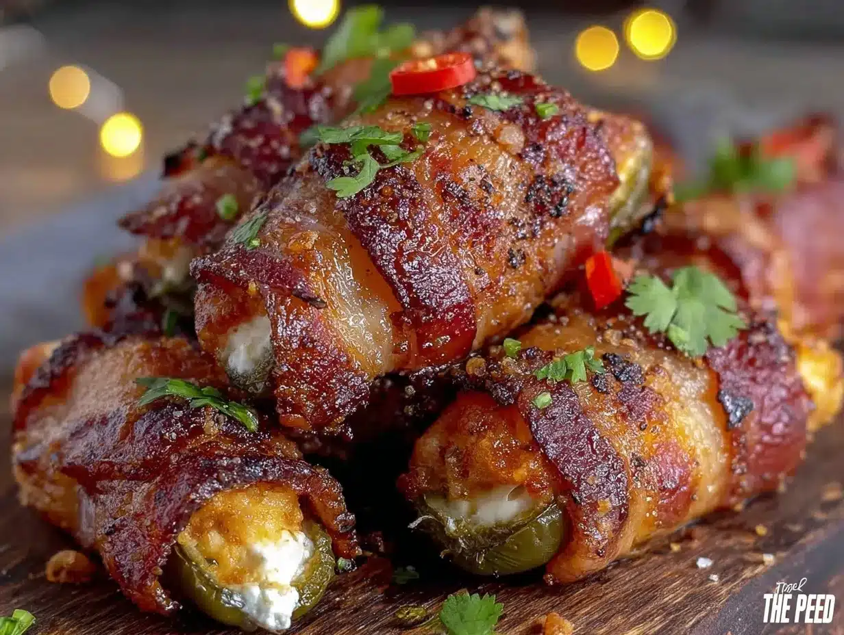 bacon-wrapped jalapeño poppers preparation steps