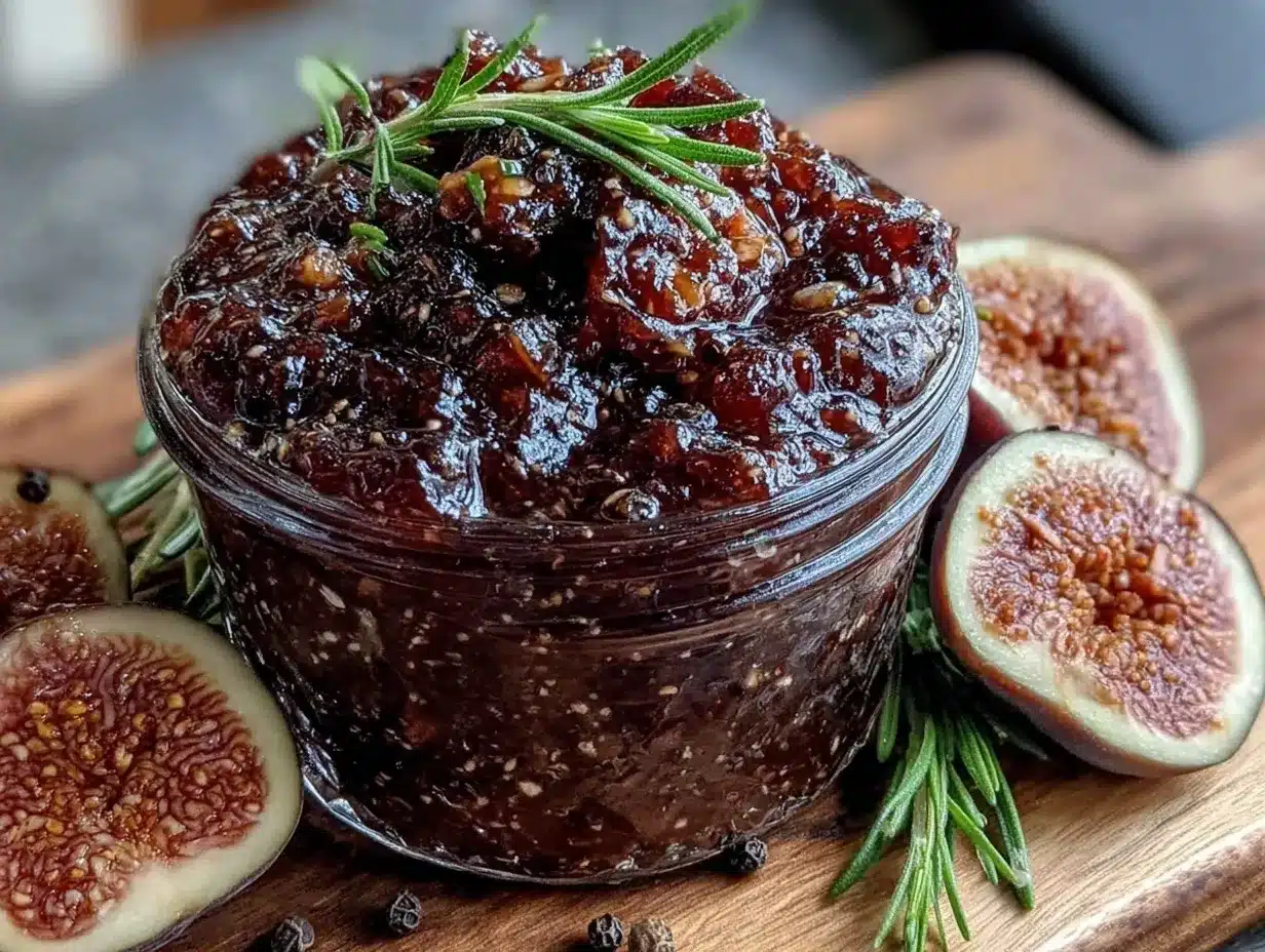 balsamic fig jam preparation steps