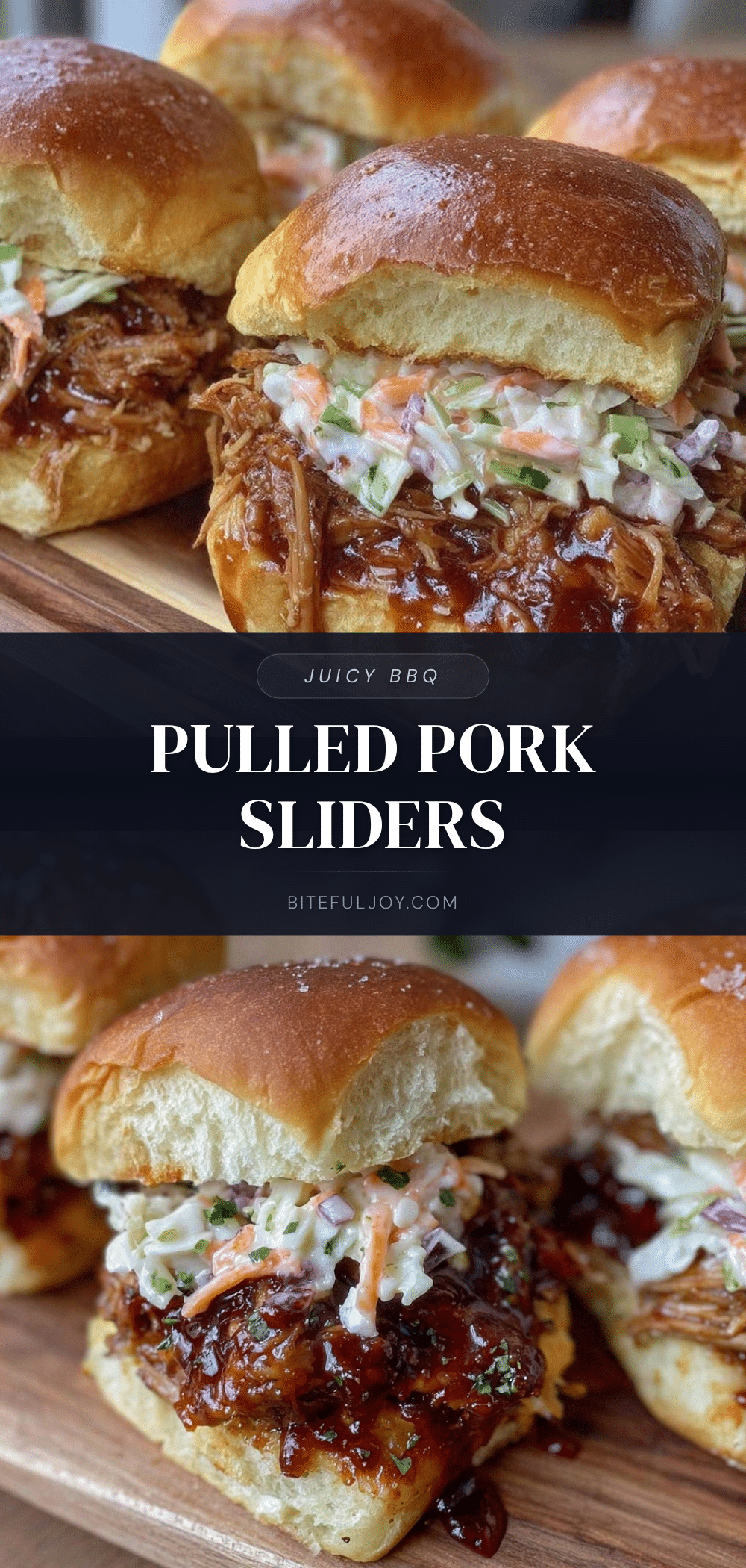 BBQ pulled pork sliders recipe