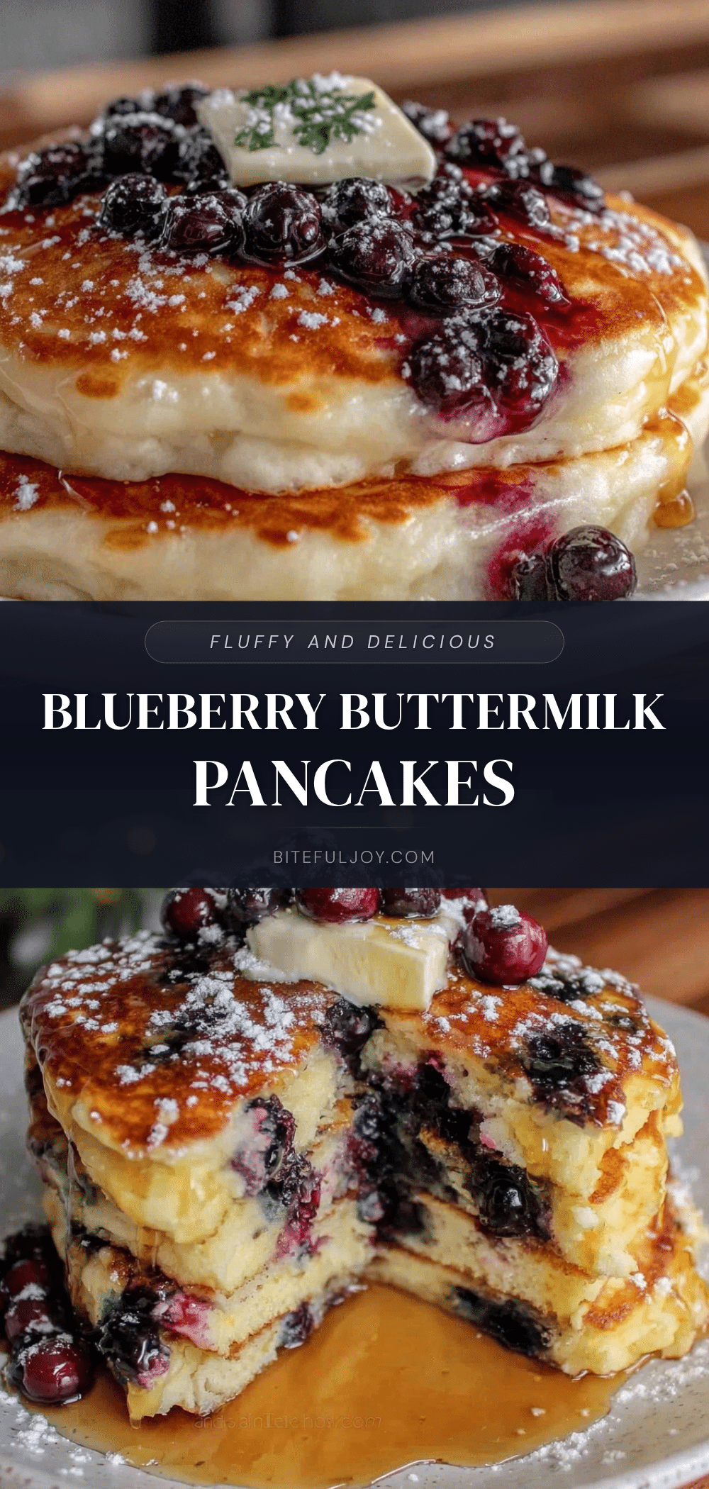 blueberry buttermilk pancakes recipe