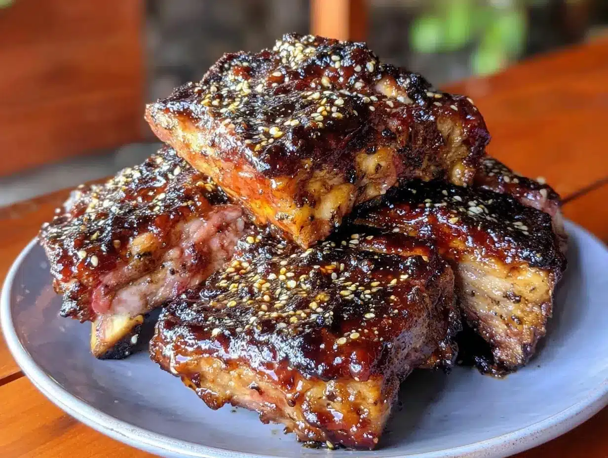 bourbon bbq pork ribs preparation steps