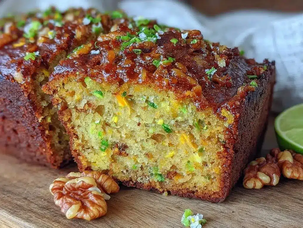 brown butter zucchini bread - featured image