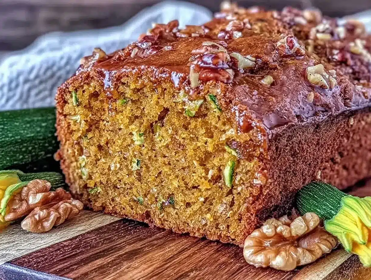 brown butter zucchini bread preparation steps