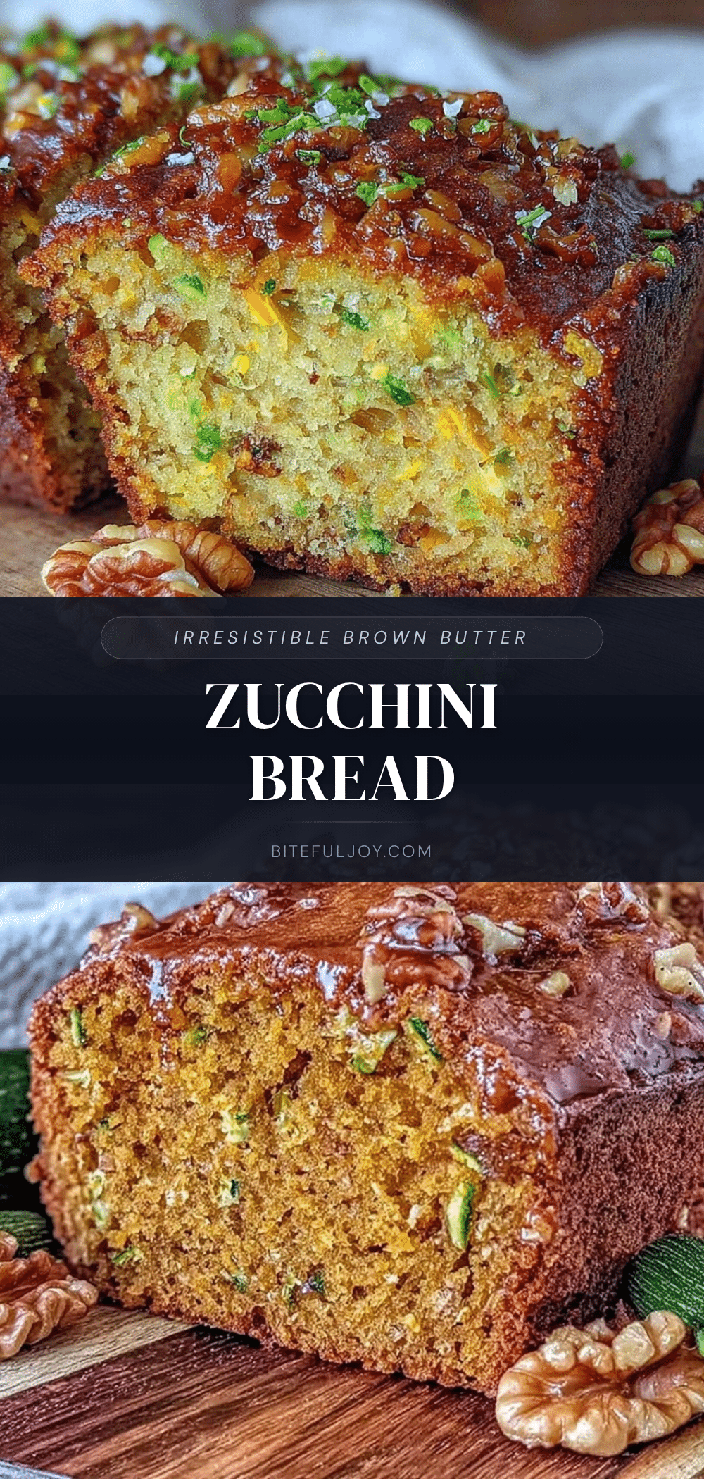 brown butter zucchini bread recipe