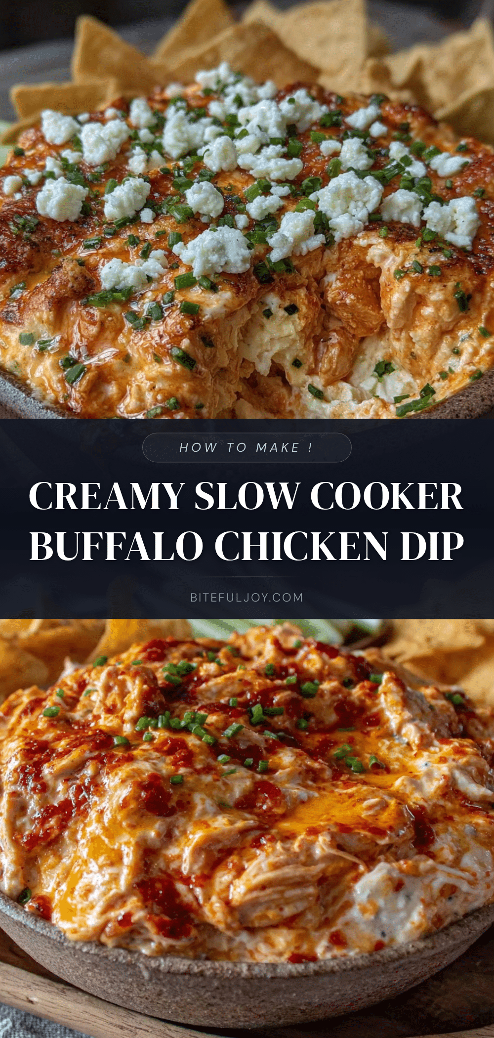 creamy buffalo chicken dip recipe