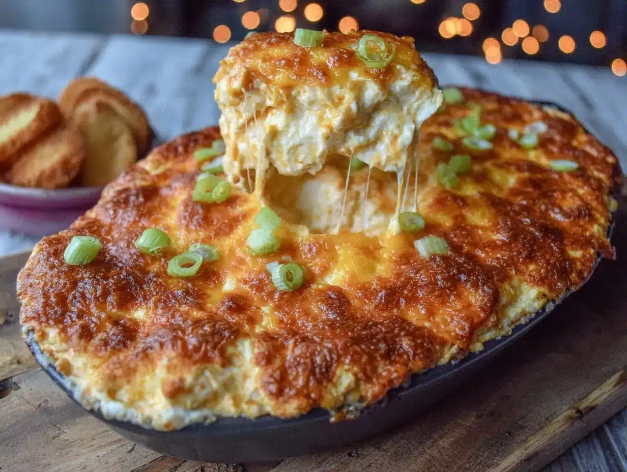 creamy buffalo chicken dip slow cooker preparation steps