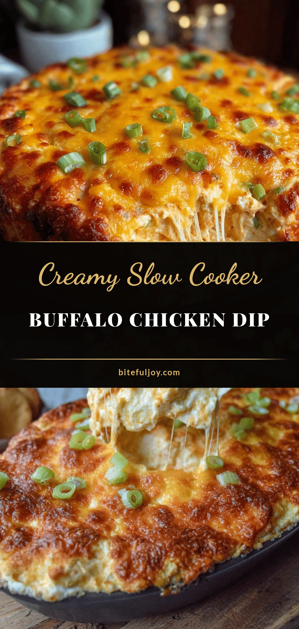 creamy buffalo chicken dip slow cooker recipe