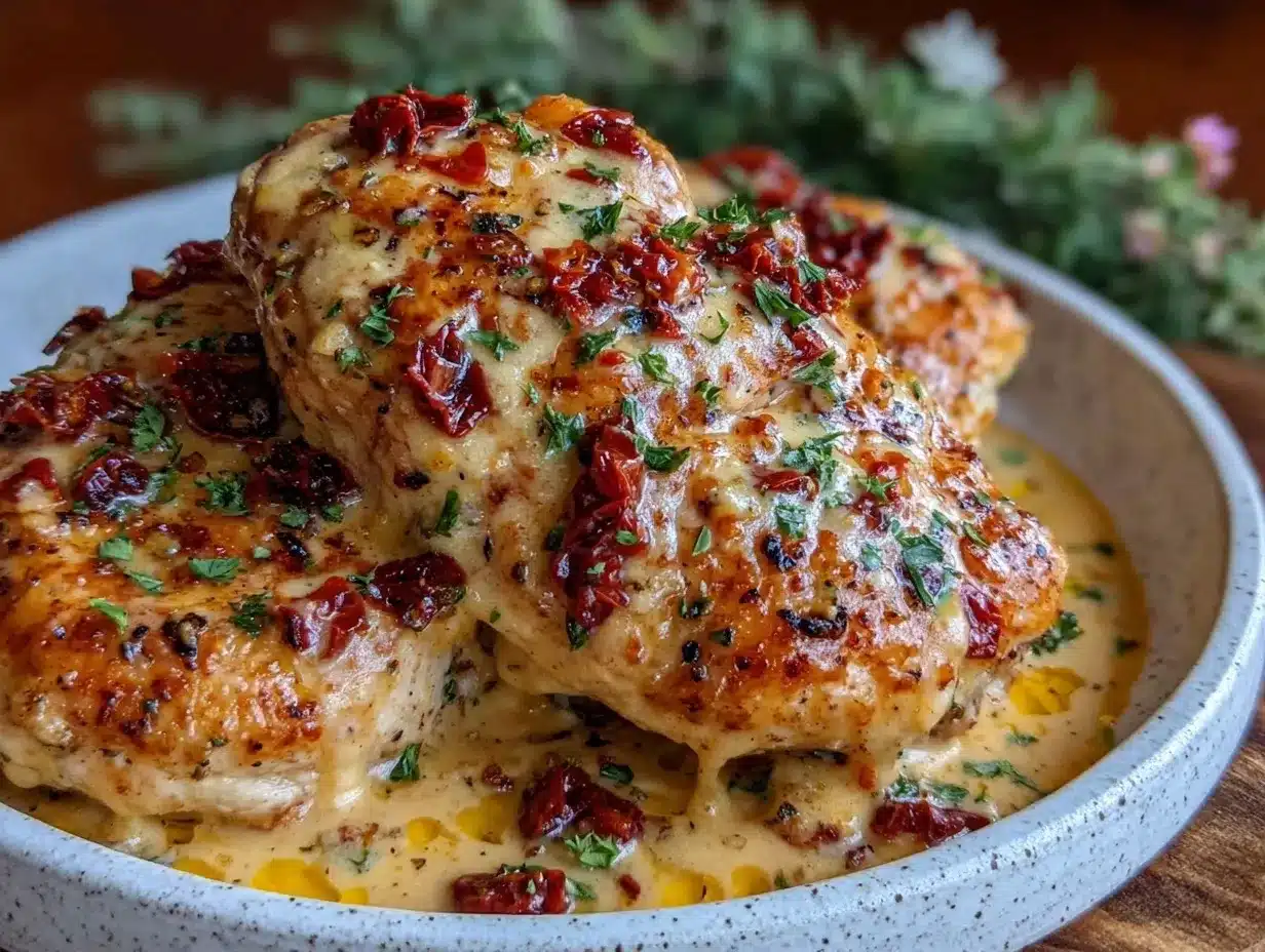 creamy marry me chicken preparation steps