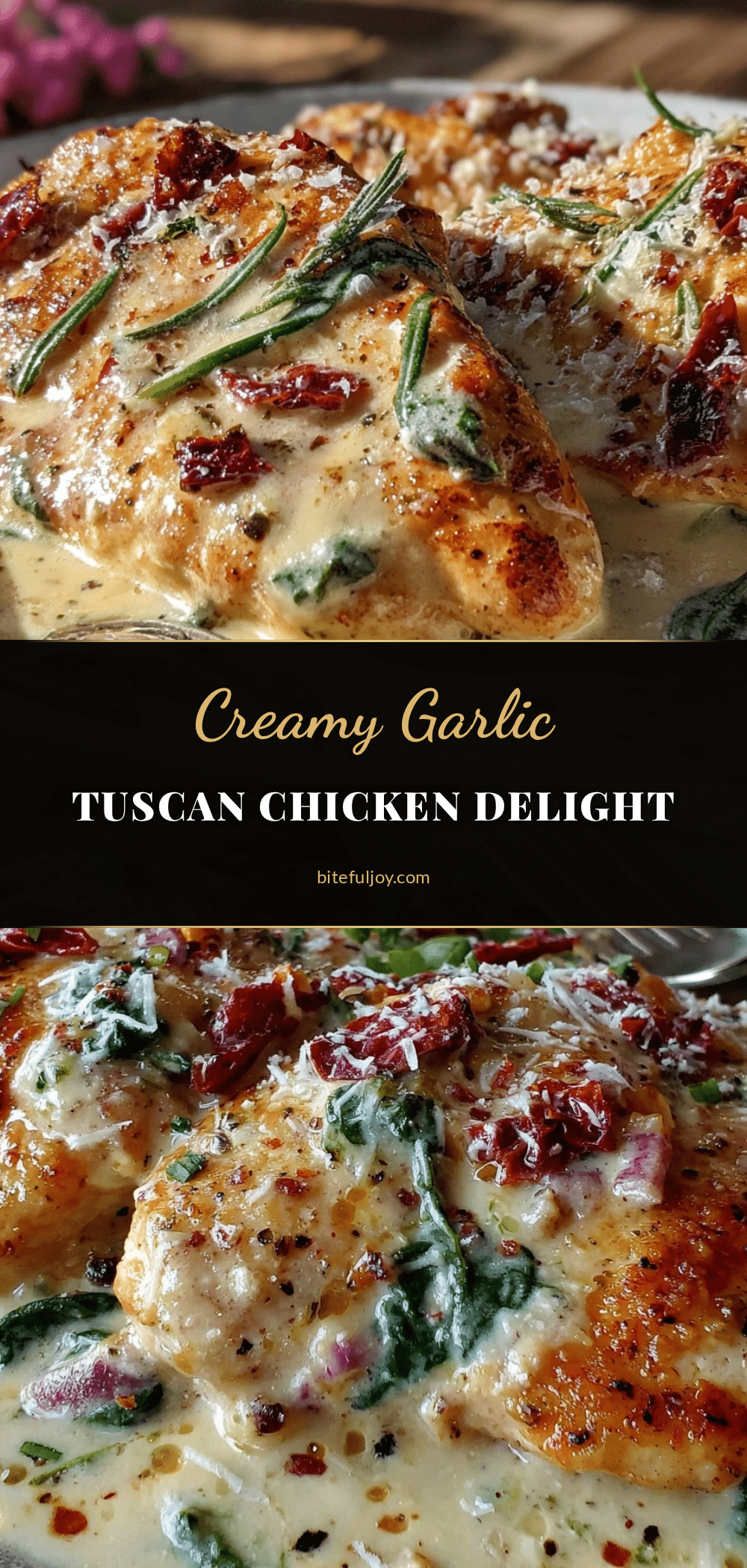 creamy tuscan chicken delight recipe