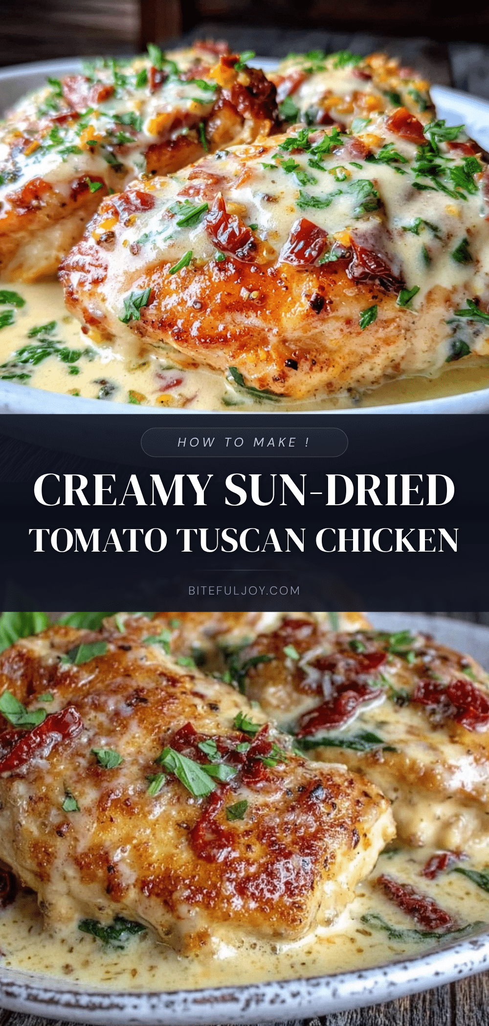 creamy tuscan chicken recipe