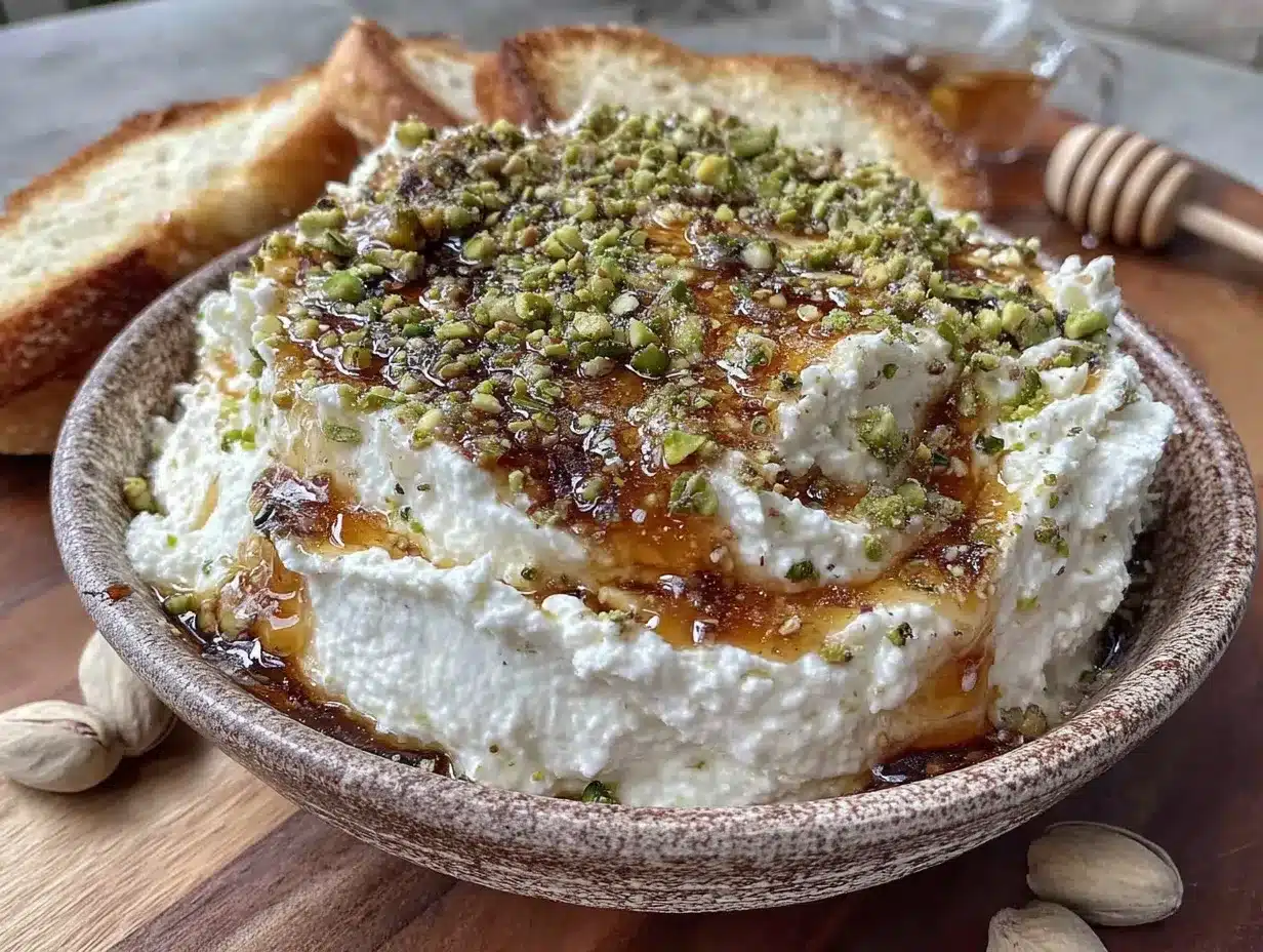 creamy whipped feta dip preparation steps