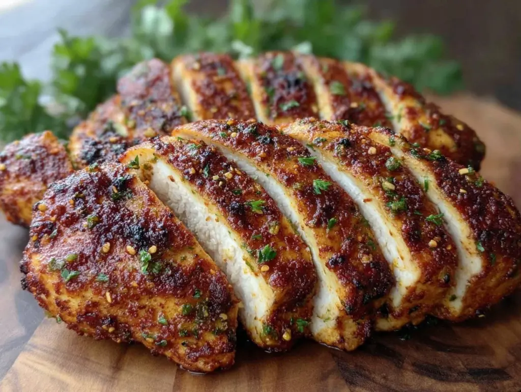 crispy air fryer chicken breast - featured image