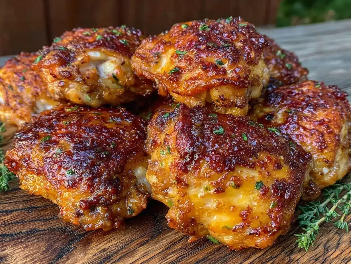 crispy air fryer chicken thighs preparation steps