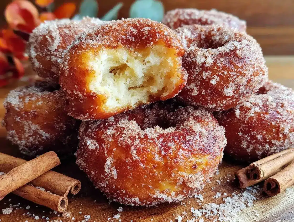 crispy apple cider donuts preparation steps