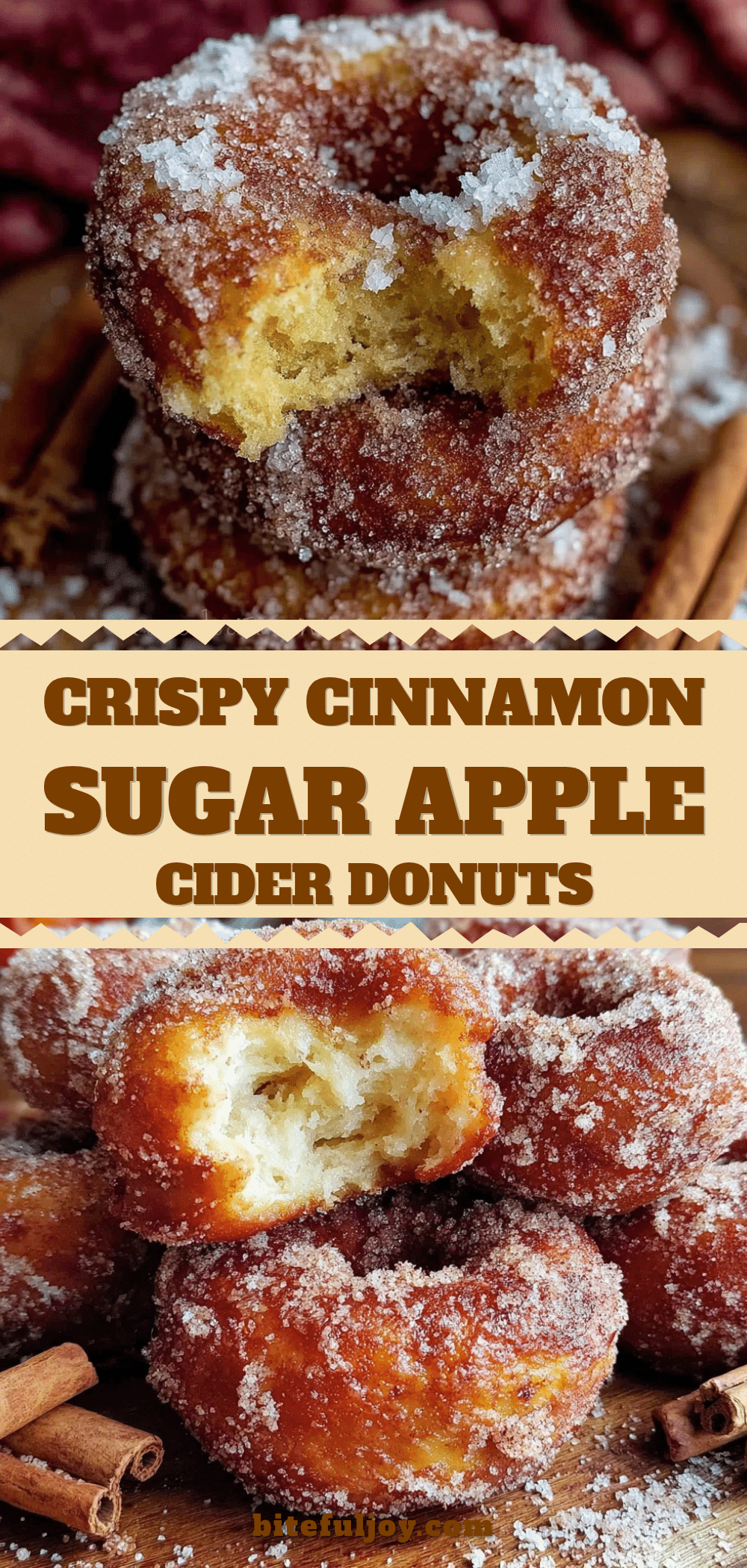 crispy apple cider donuts recipe