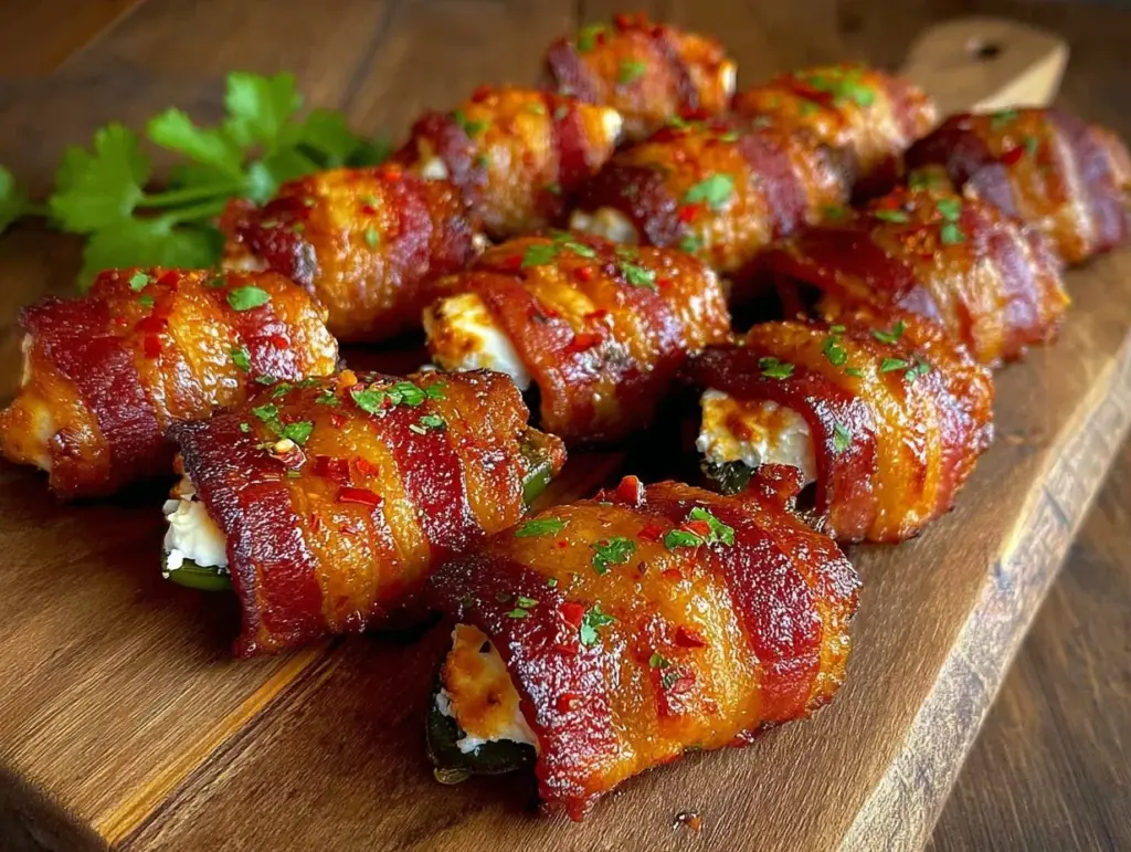 crispy bacon-wrapped jalapeño poppers - featured image