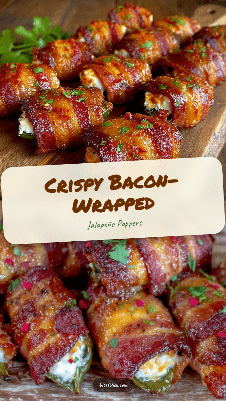 crispy bacon-wrapped jalapeño poppers recipe