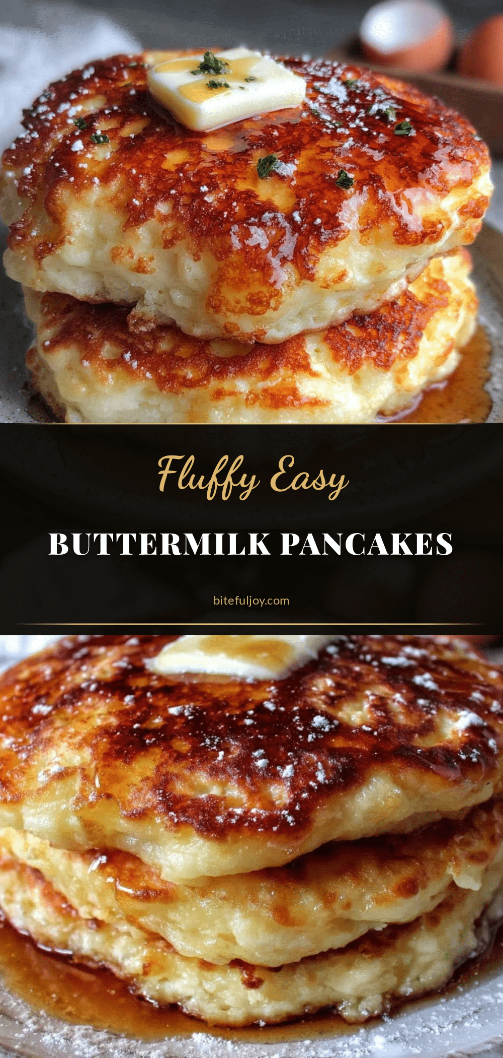 easy buttermilk pancakes recipe
