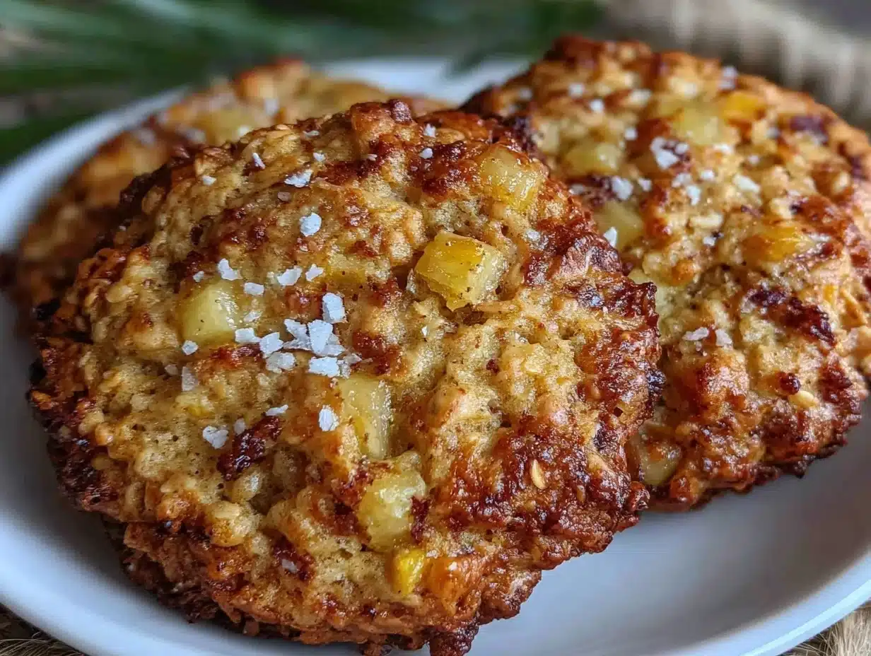 easy chewy apple cinnamon breakfast cookies - featured image