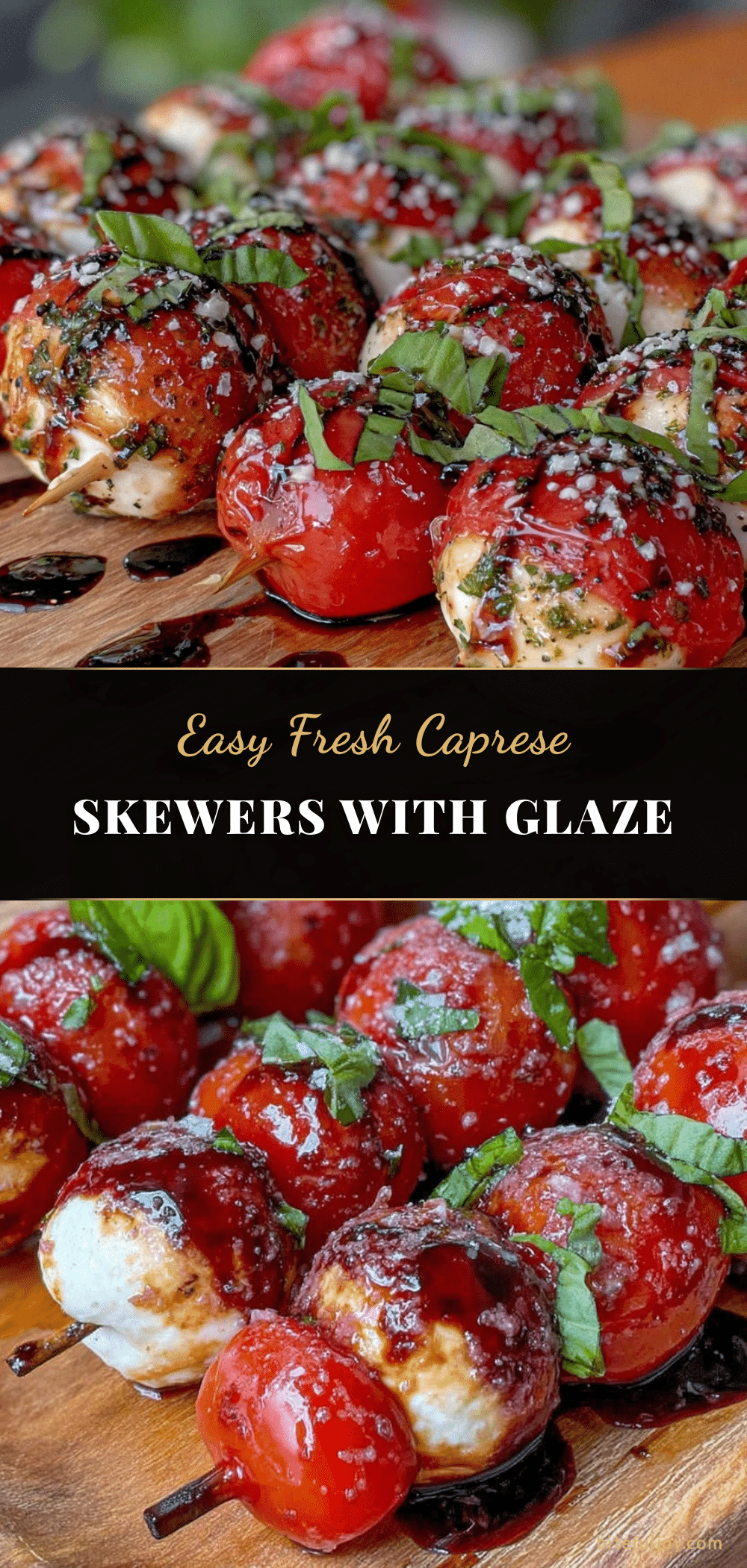 Easy Fresh Caprese Skewers recipe