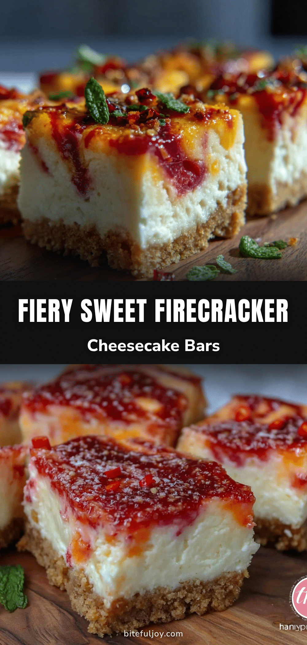 Firecracker Cheesecake Bars recipe