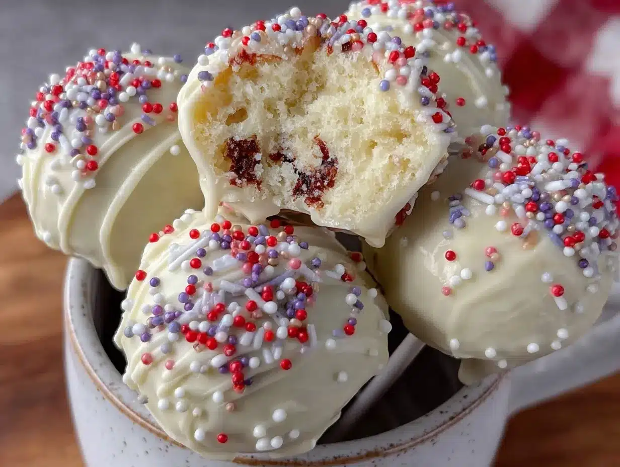 firework cake pops preparation steps