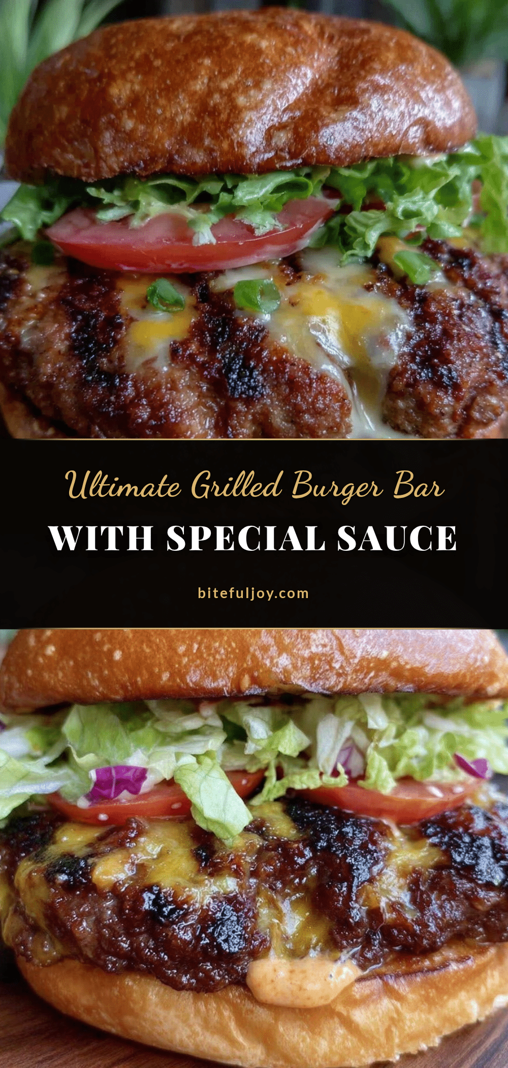 Flavorful Grilled Burger Bar recipe