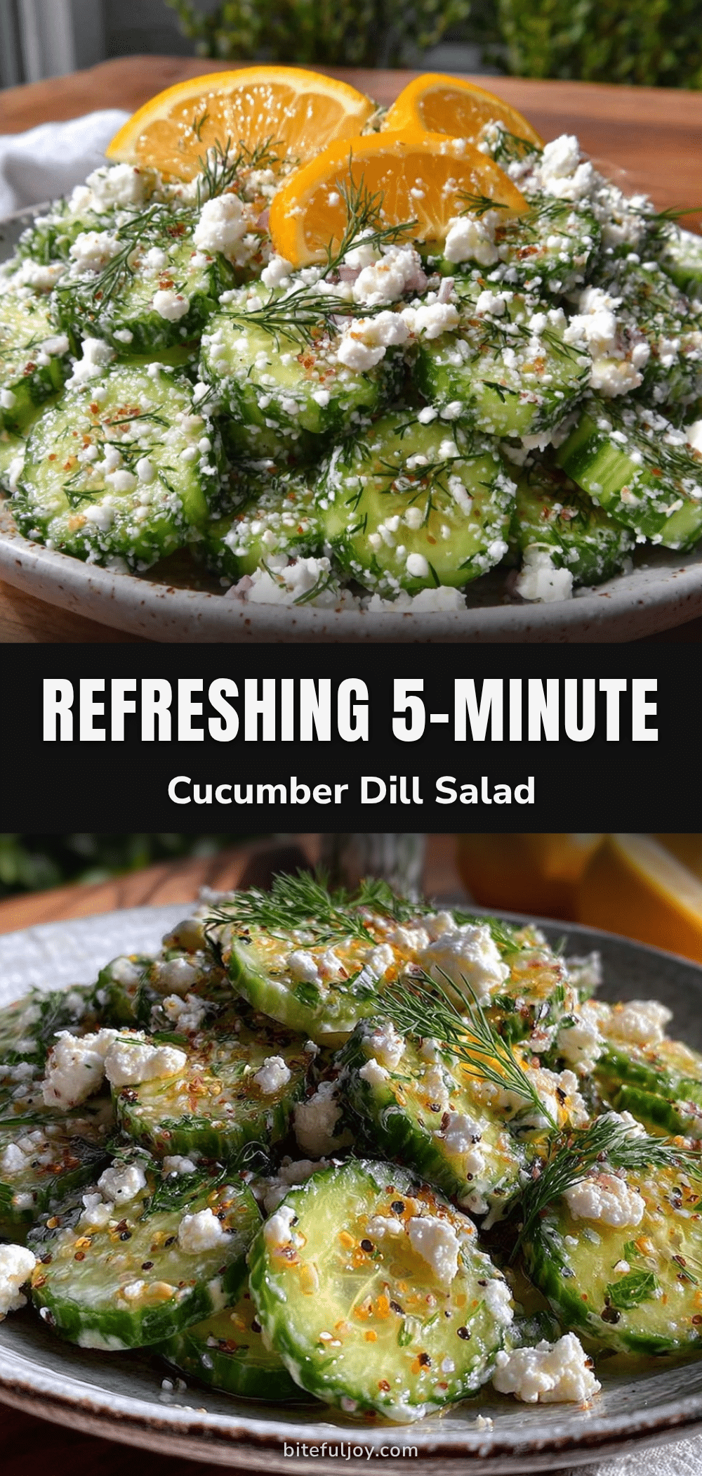 fresh cucumber dill salad recipe