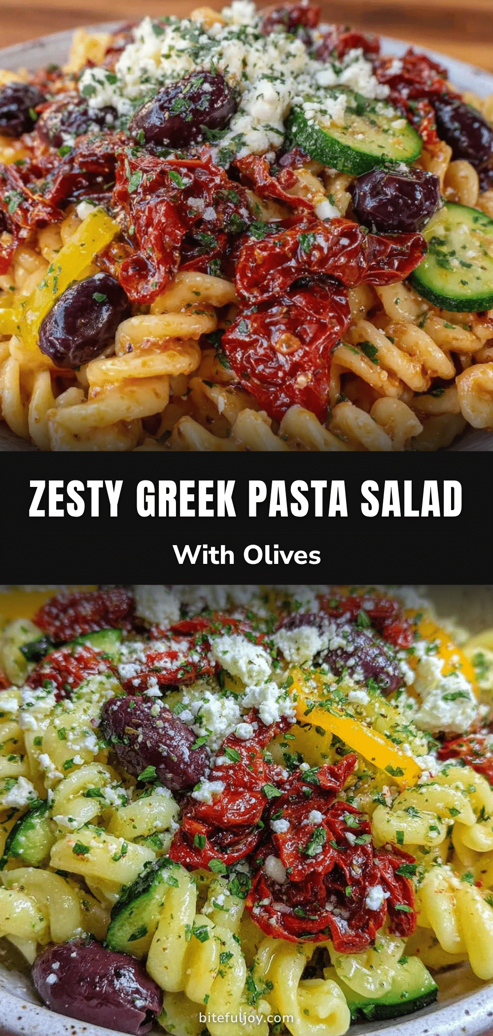 fresh greek pasta salad recipe