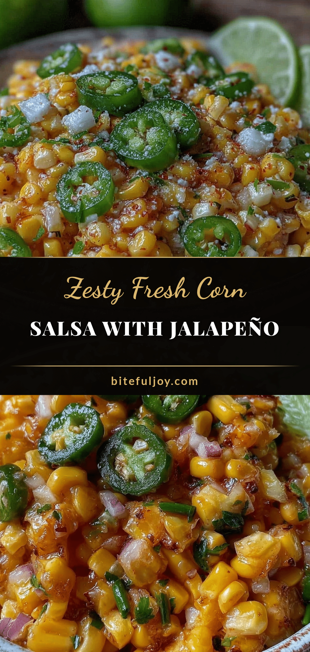 fresh zesty corn salsa recipe
