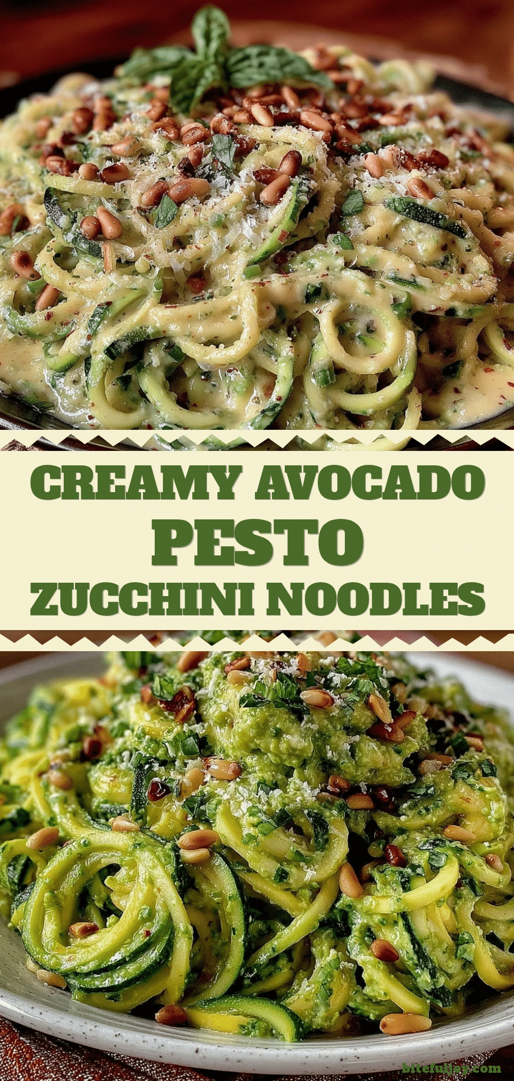 fresh zucchini noodles recipe