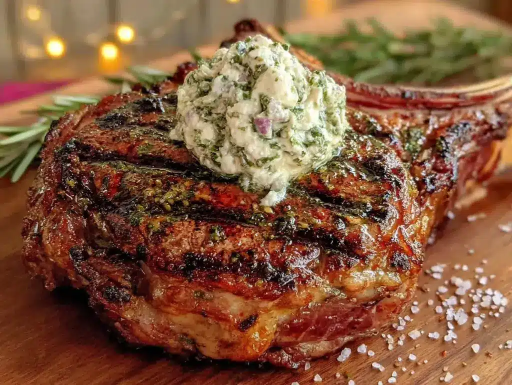 grilled tomahawk steak - featured image
