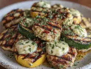 grilled zucchini and squash - featured image
