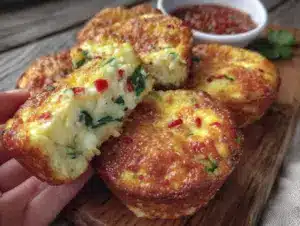 high-protein egg white breakfast muffins - featured image