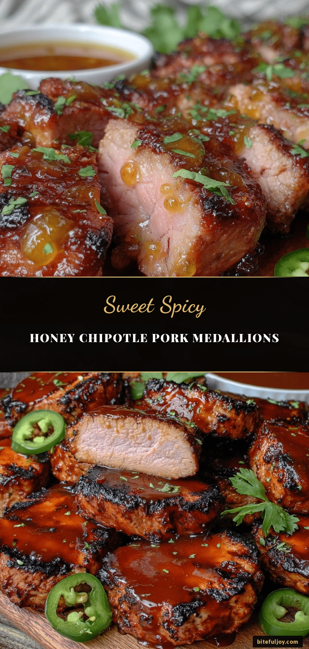 honey chipotle grilled pork tenderloin medallions recipe