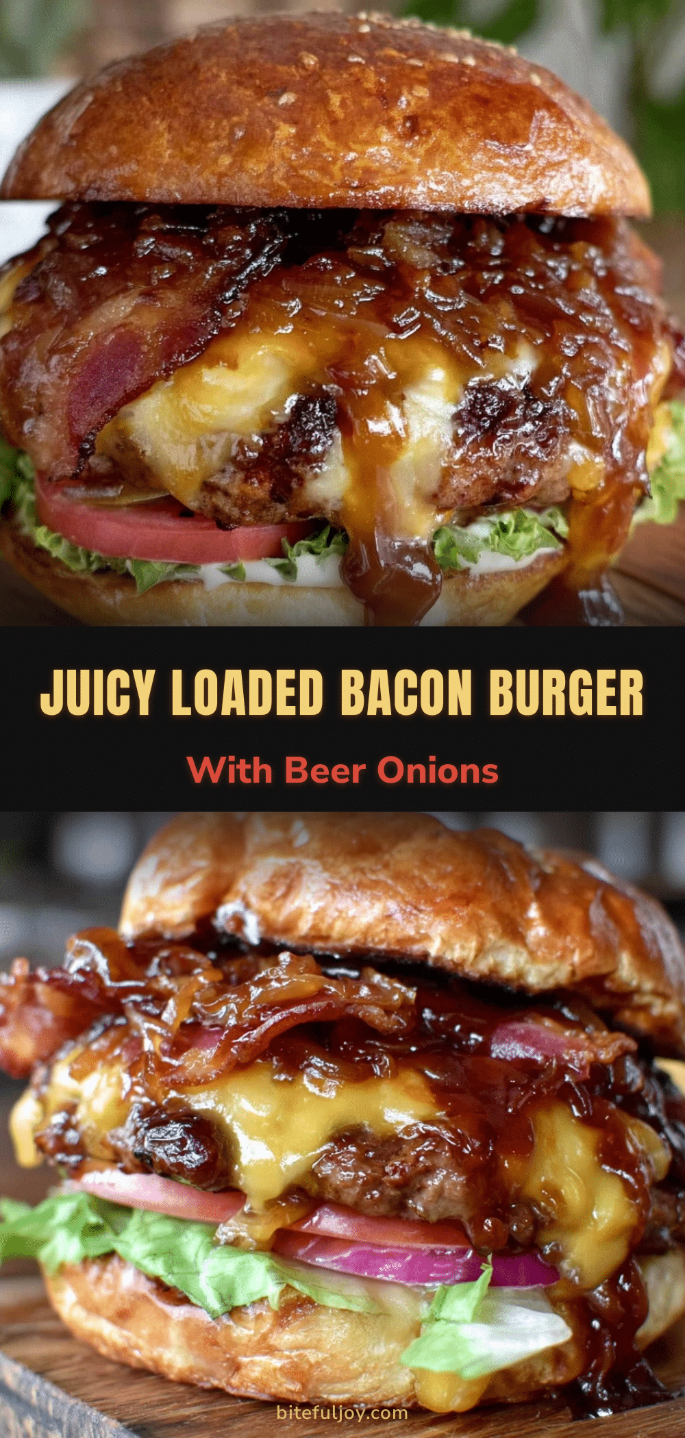 loaded bacon burger recipe