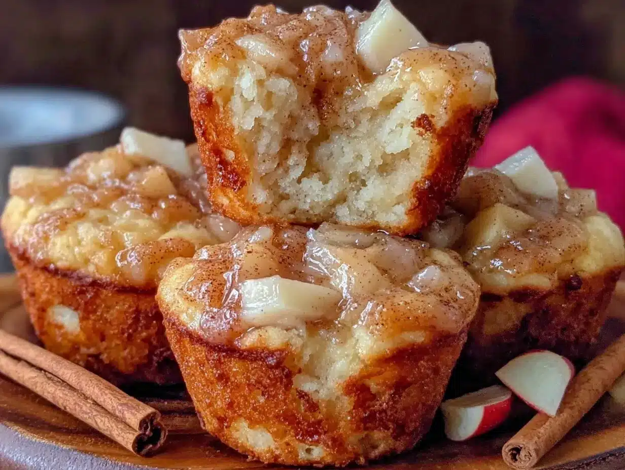 mini apple cinnamon muffins preparation steps
