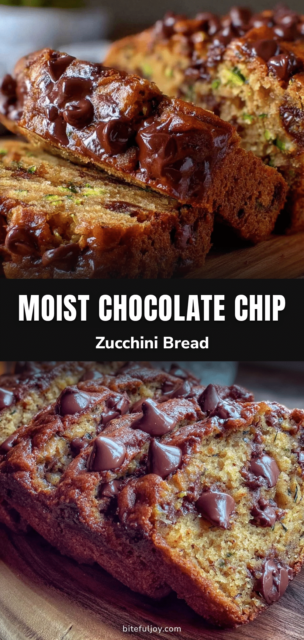 moist chocolate chip zucchini bread recipe