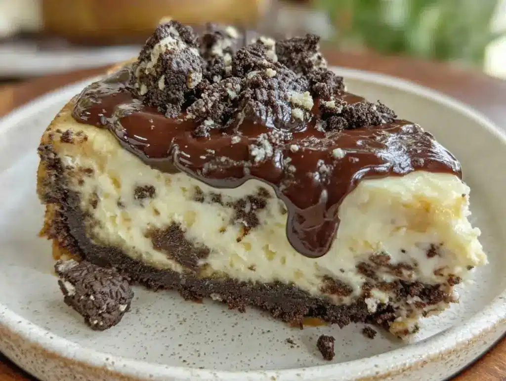 no bake oreo cheesecake - featured image