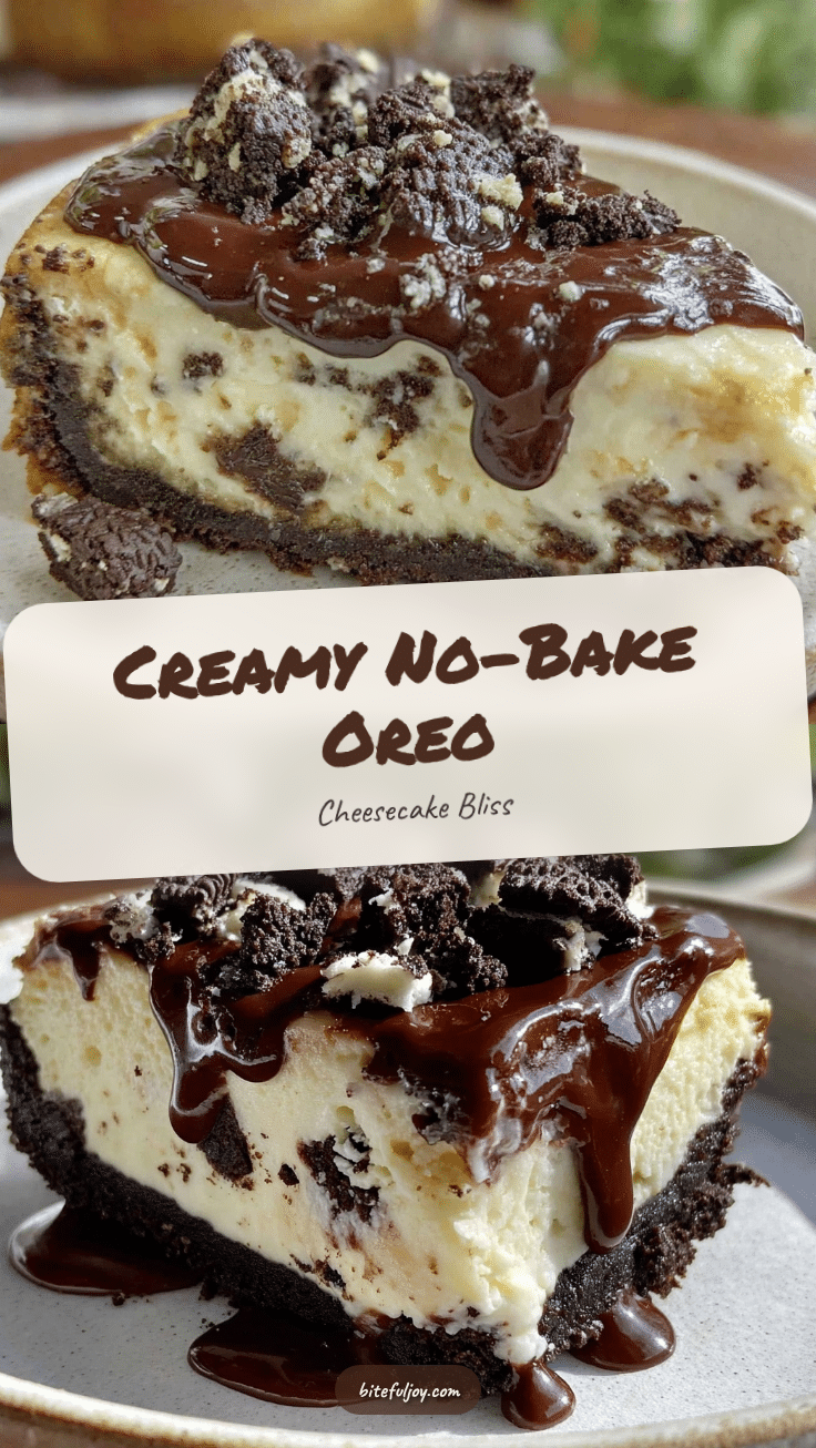 no bake oreo cheesecake recipe